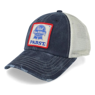 Czapka z daszkiem - American Needle PABST Orville Trucker (niebieski/białawy)
