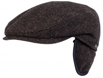 Kaszkiet - Wigéns Ivy
Slim Earflap Shetland Wool Cap (Brązowy)
