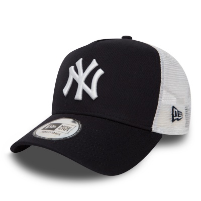 Czapka z daszkiem - New Era New York Yankees 9FORTY Trucker (granatowy/biały)