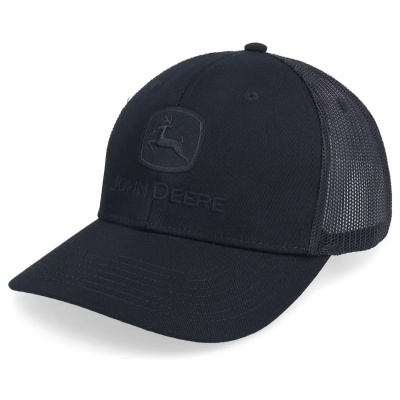 Czapka z daszkiem - John Deere Blackout TM Mesh Back Trucker (czarny)