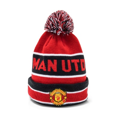 Czapka - New Era Manchester United Tassel Beanie (czerwony)