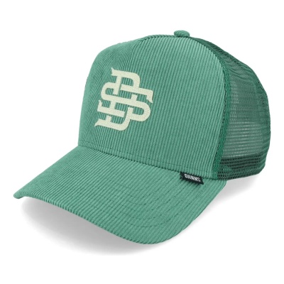 Czapka z daszkiem - Djinns HFT Cap CordFelt Trucker (zielony)