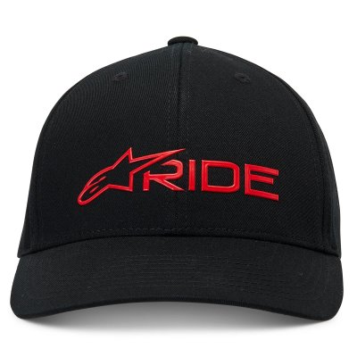 Czapka - Alpinestars Ride 3.0 Cap (czarny/czerwony)