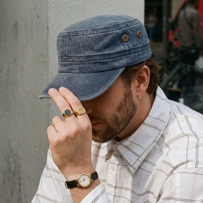 Kaszkiet - Gårda Viper Army Cap (niebieski)