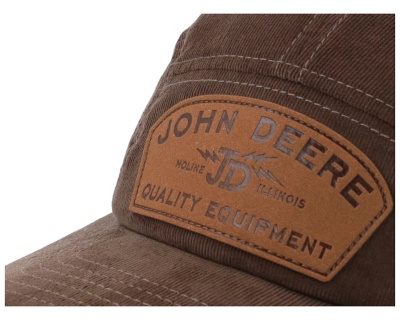 Czapka z daszkiem - John Deere Winter Cap (brązowy)