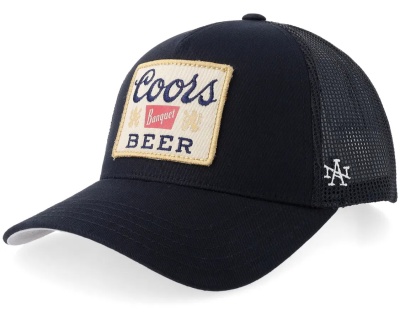 Czapka z daszkiem - American Needle Coors Beer Trucker (czarny)