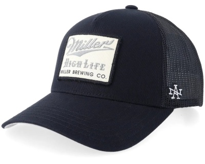 Czapka z daszkiem - American Needle Miller High Life Trucker (czarny)