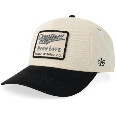 Czapka z daszkiem - American Needle Miller High Life Wrangler Cap (ecru/czarny)