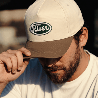 Czapka z daszkiem - Black River Waco Cotton Snapback (białawy/khaki)