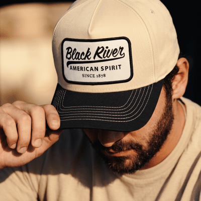 Czapka z daszkiem - Black River Sedona Cotton Snapback (kremowy/czarny)
