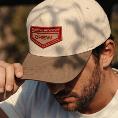 Czapka z daszkiem - Black River Crew Cotton Snapback (białawy/khaki)