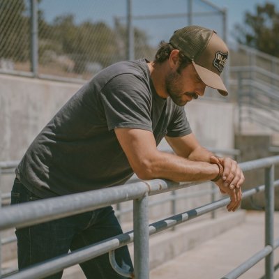 Czapka z daszkiem - Black River Wild West Trucker (zielony/kremowy)