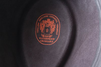 Kapelusze - Gårda Padua Trilby Wool Hat (szary)