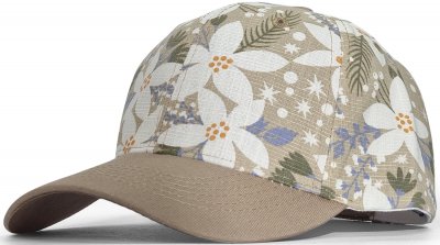 Czapka - Gårda Flowers Baseball (white/beige)