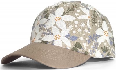 Czapka - Gårda Flowers Baseball (white/beige)