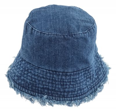 Kapelusze - Gårda Brooke Denim Bucket Hat (ciemny niebieski)
