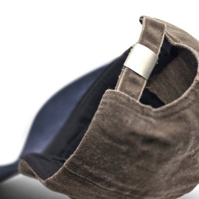 Czapki z daszkiem dla dzieci - Gårda Dinosaur Cap (szary/brązowy/niebieski)