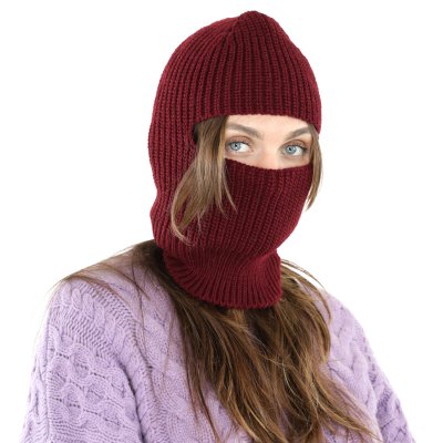 Kominiarka - Gårda Seefeld Balaclava (burgundia)