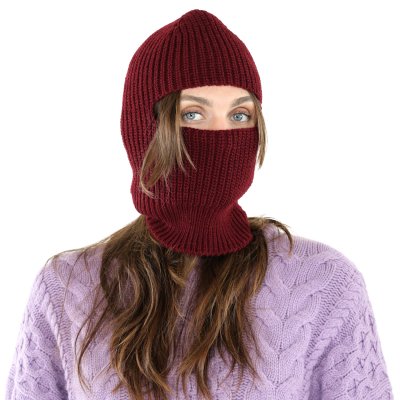 Kominiarka - Gårda Seefeld Balaclava (burgundia)