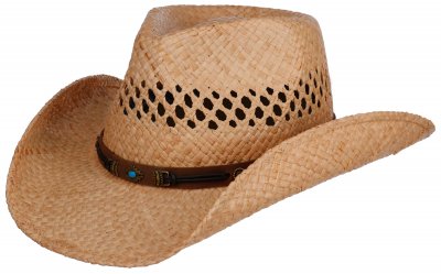 Kapelusze - Stetson Rosario Western Raffia (beżowy)
