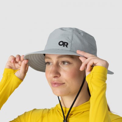 Kapelusze - Outdoor Research Helios Sun Hat (jasnoszary)