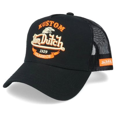 Czapka z daszkiem - Von Dutch Eagle Trucker (czarny)