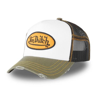 Czapka z daszkiem - Von Dutch Oval Patch Sum Trucker (czarny/biały/zielony)