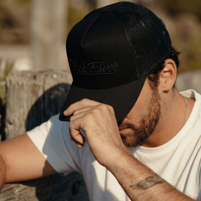 Czapka z daszkiem - Black River Classic Trucker (czarny)