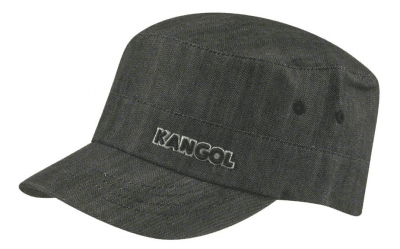 Kaszkiet - Kangol Denim Army Cap (czarny)