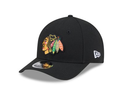 Czapka z daszkiem - New Era Chicago Blackhawks 9FORTY M-Crown (czarny)