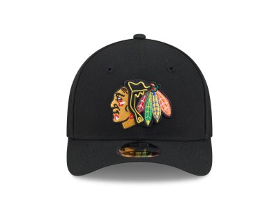 Czapka z daszkiem - New Era Chicago Blackhawks 9FORTY M-Crown (czarny)