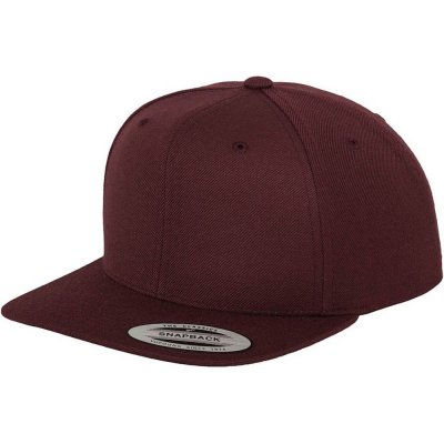 Czapka - Flexfit Youth Snapback Cap (Maroon)