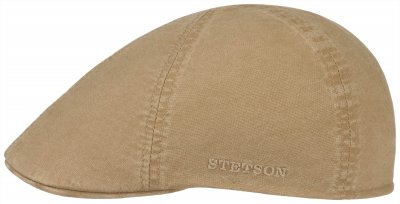 Kaszkiet - Stetson Dodson Organic Cotton (jasnobrązowy)