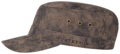 Kaszkiet - Stetson Army Cap Pigskin (brązowy)