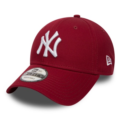Czapka z daszkiem - New Era New York Yankees 9FORTY (czerwony/biały)