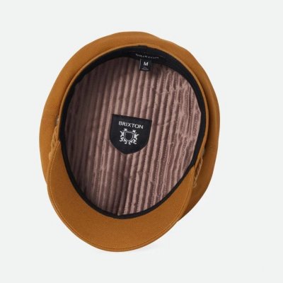 Fiddler cap - Brixton Fiddler (golden brown)