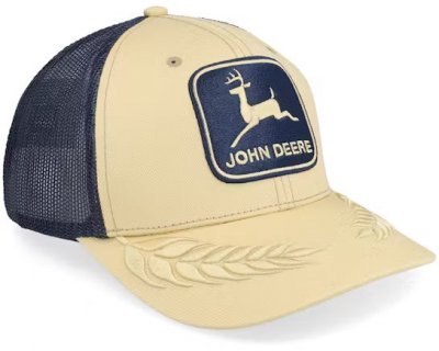 Czapka - John Deere Mesh Back Trucker (navy/beige)
