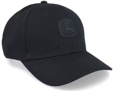 Czapka - John Deere Blackout Full Twill Cap (czarny)
