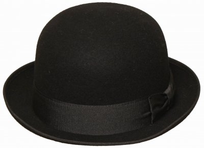 Kapelusze - Gårda Aviano Bowler Wool Hat (czarny)