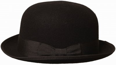 Kapelusze - Gårda Aviano Bowler Wool Hat (czarny)
