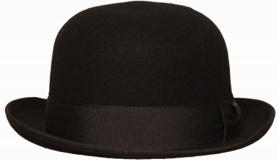 Kapelusze - Gårda Aviano Bowler Wool Hat (czarny)