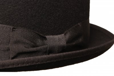 Kapelusze - Gårda Aviano Bowler Wool Hat (czarny)