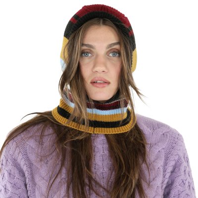 Kominiarka - Gårda Resia Striped Balaclava (wielobarwny)