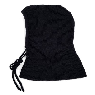 Kominiarka - Gårda Ranua Knitted Balaclava (czarny)