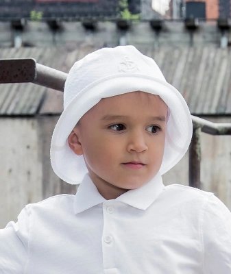 Kapelusze Dziecko - CTH Ericson Jamie Junior (biały)