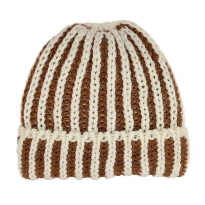 czapki dla dzieci - Gårda Vimmerby Beanie (brązowy)