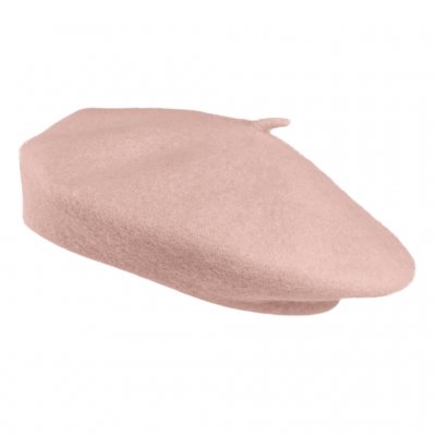 Berety - Gårda Annecy Wool Beret (blady róż)