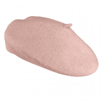 Berety - Gårda Annecy Wool Beret (blady róż)