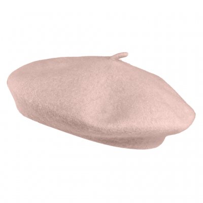 Berety - Gårda Annecy Wool Beret (blady róż)
