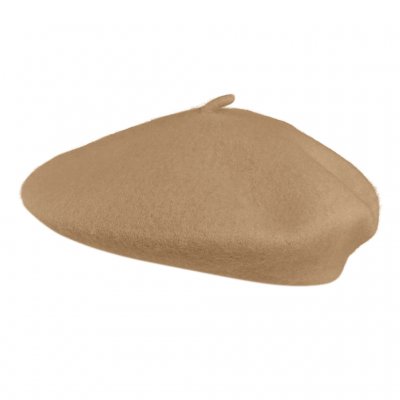 Berety - Gårda Annecy Wool Beret (wielbłąd)